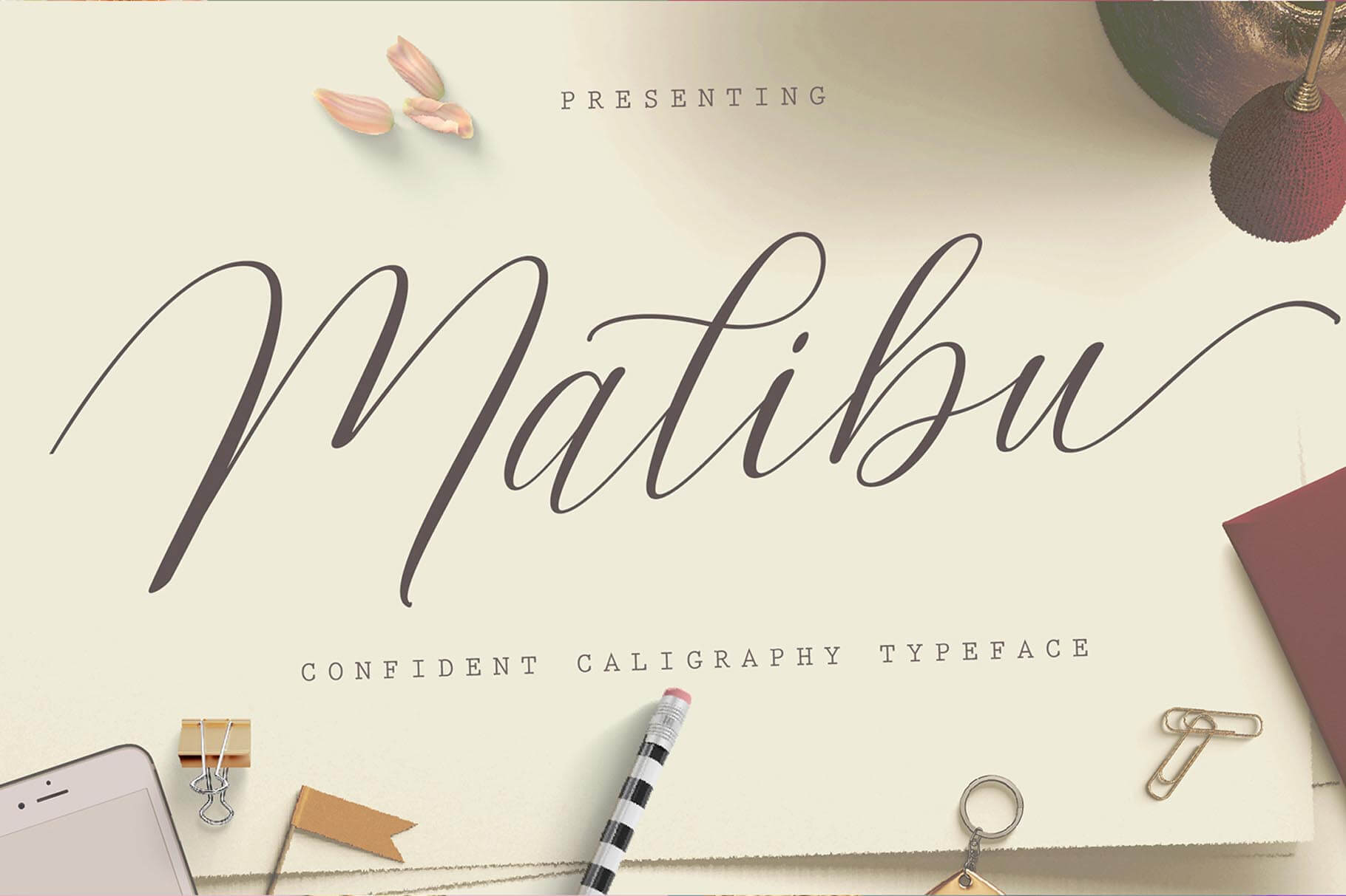 calligraphy font malibu script