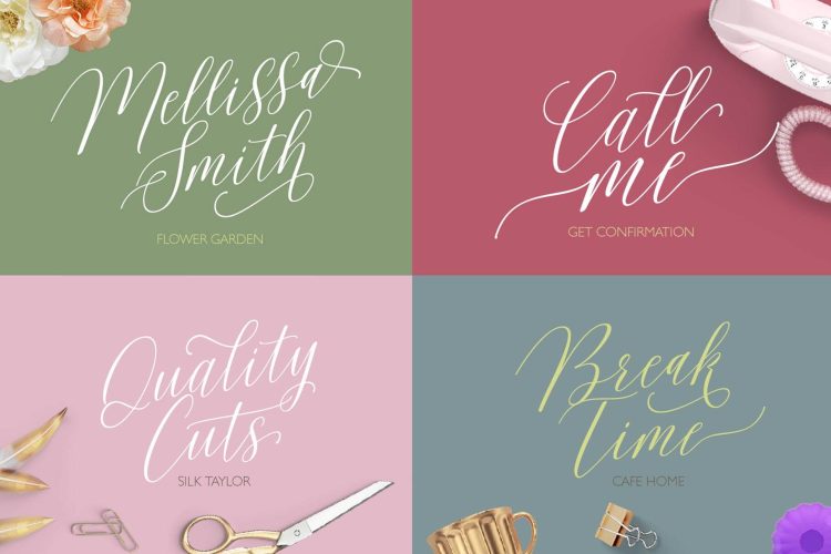 calligraphy font malibu script