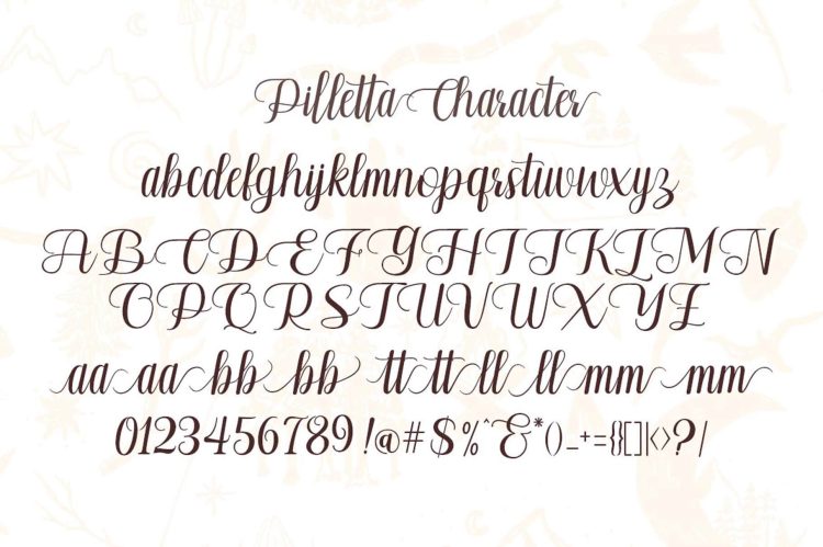 calligraphy font