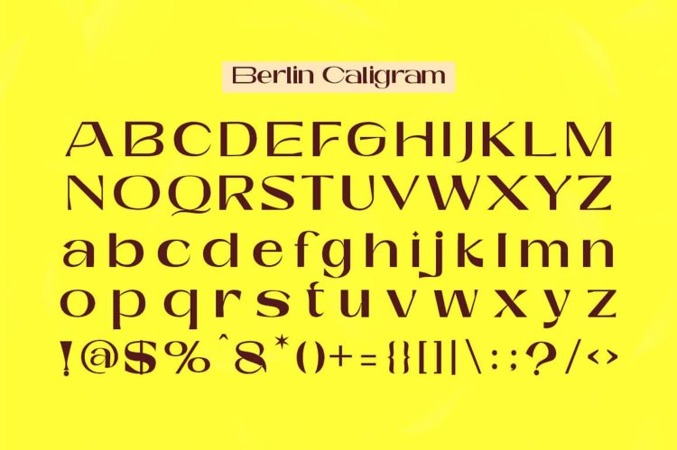 Display Font