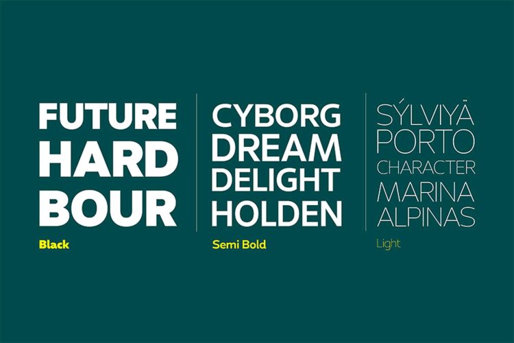 Sans Serif Font Family