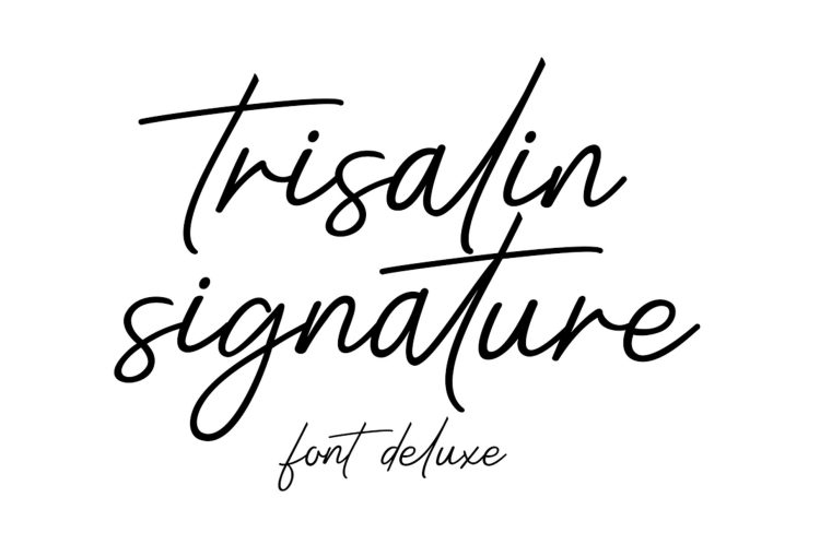 signature font